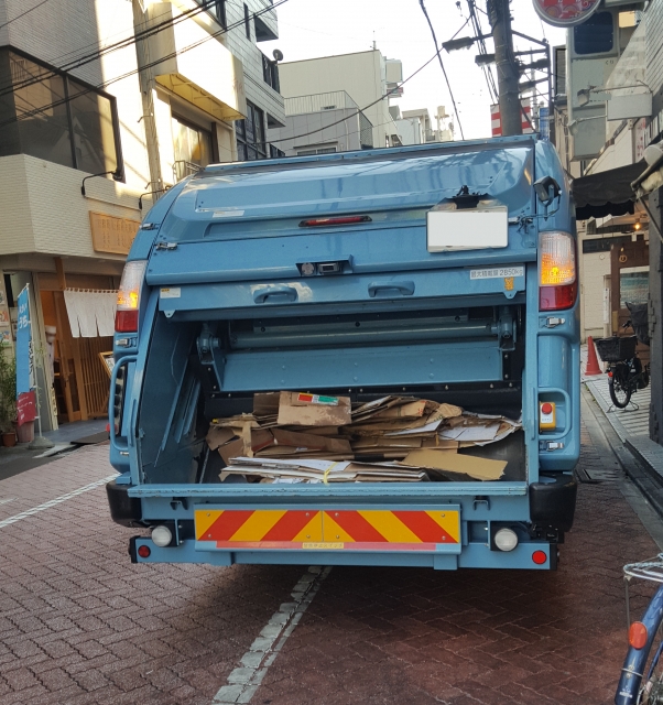 事業ゴミ回収