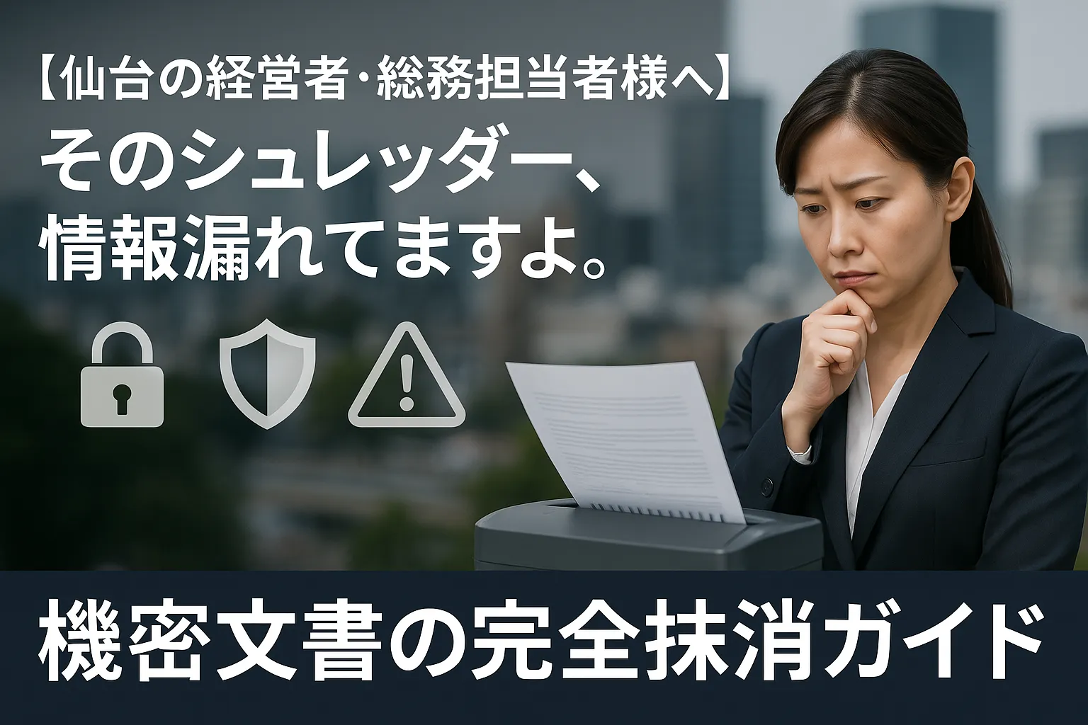 機密文書の処分